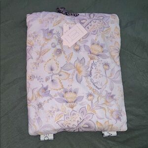Victoria's Secret Floral Backpack in Lavender and Cream